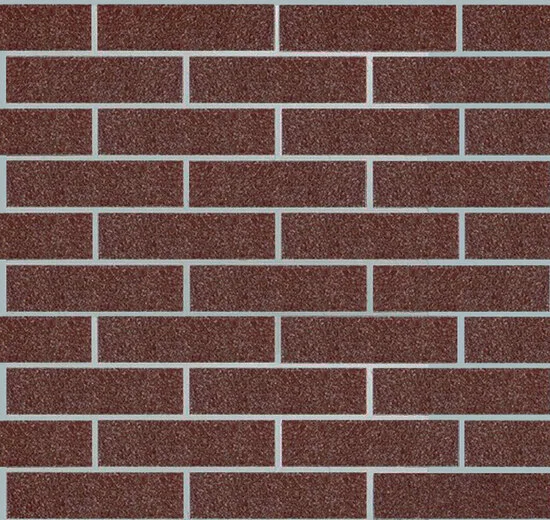 Фасадные панели Кирпич АМК темно-красный: фото товара 1